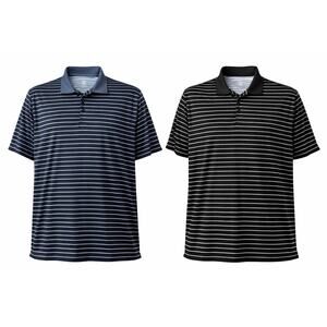 E-Essentials Polo Shirt Lot 2 Mens 3XLT Tall Striped Performance Golf Casual
